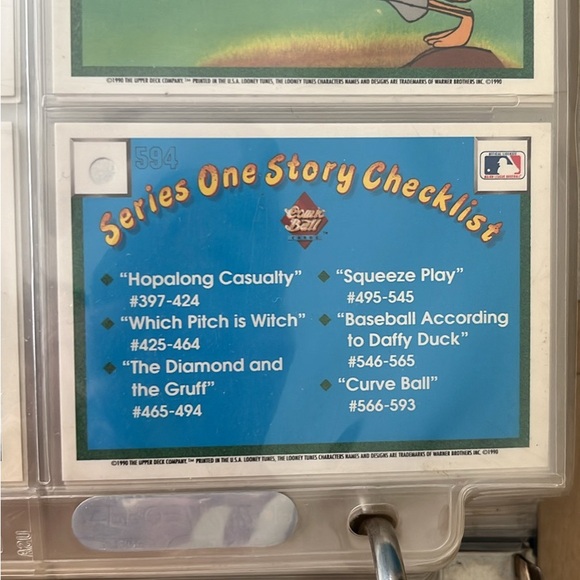 Complete set of Looney Tunes trading cards - 1990 Series 1 comics - 594 cards - Picture 3 of 3